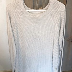 American Eagle Soft Sexy Plush Long Sleeve Top